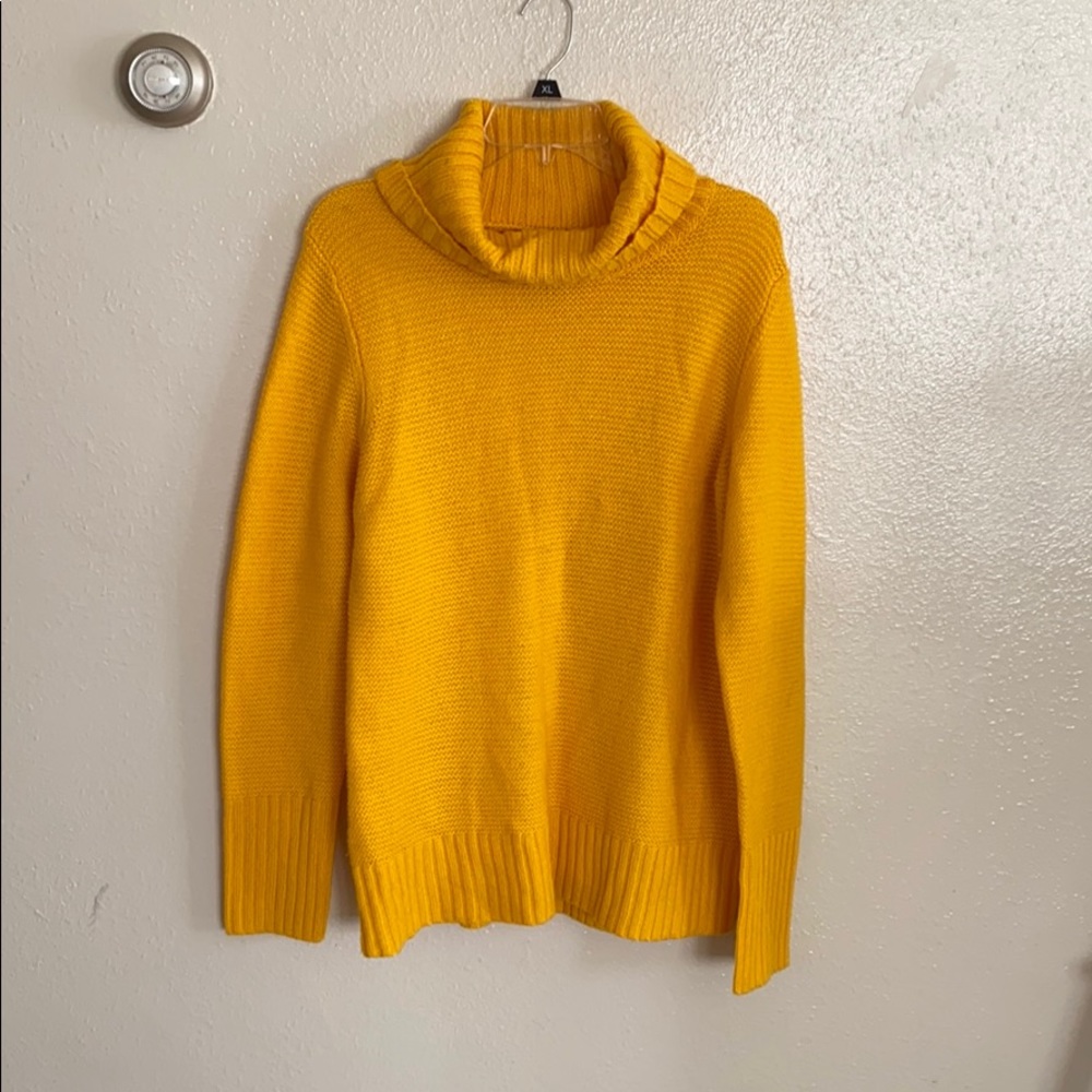 Golden Chunky Sweater